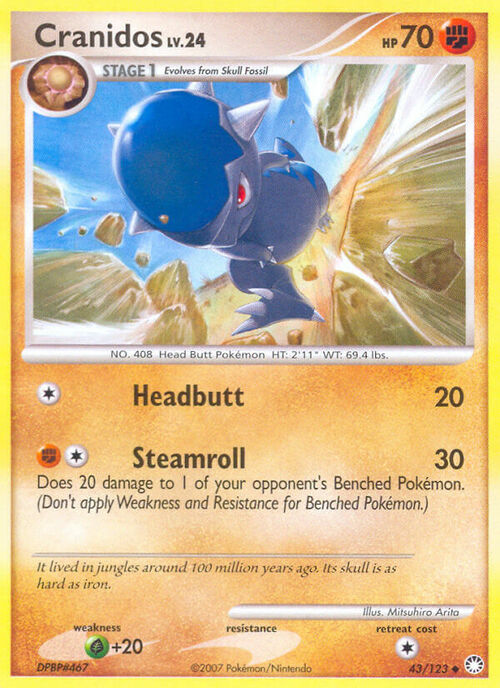 Cranidos Card Front