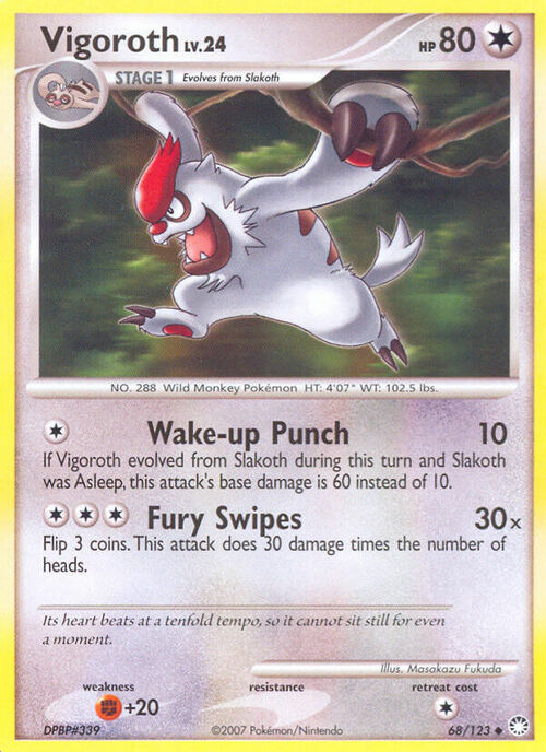 Vigoroth Card Front