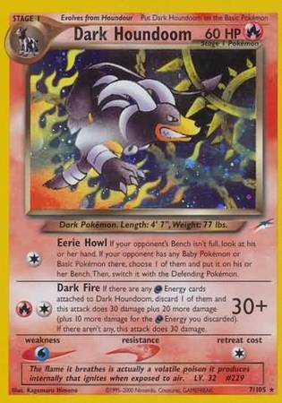 Dark Houndoom Card Front