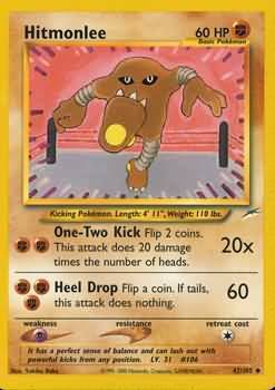 Hitmonlee Card Front