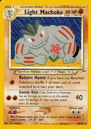 Light Machoke Card Front