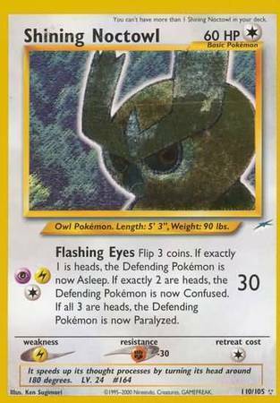 Shining Noctowl Card Front