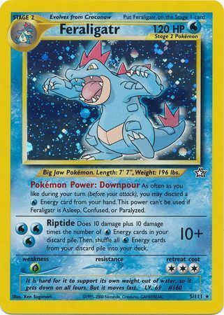 Feraligatr Card Front