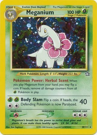 Meganium Card Front