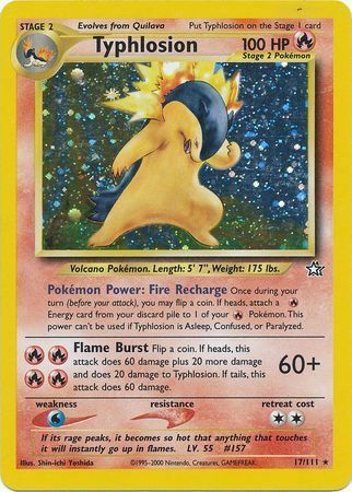 Typhlosion Card Front