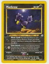 Murkrow Card Front