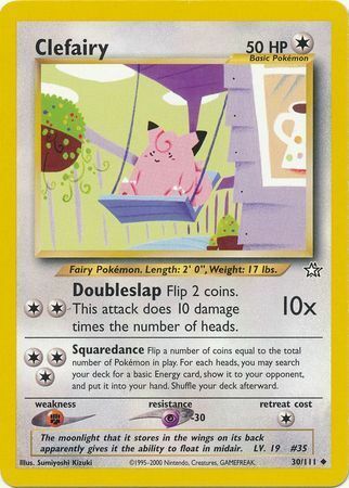 Clefairy Card Front