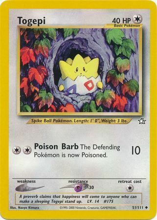 Togepi Card Front