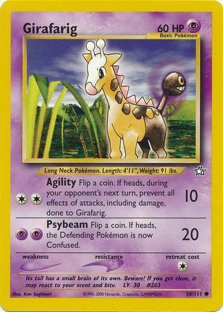 Girafarig Card Front