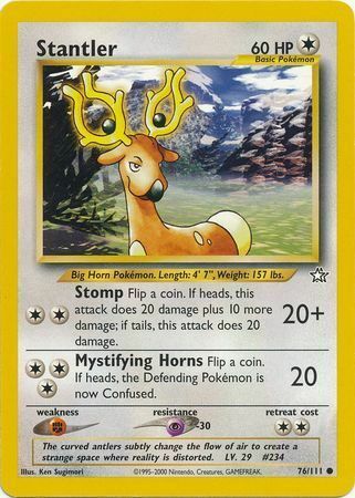 Stantler Card Front