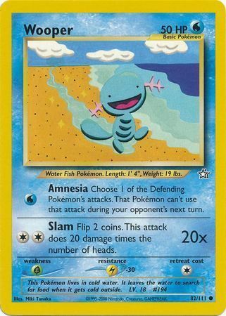 Wooper Card Front