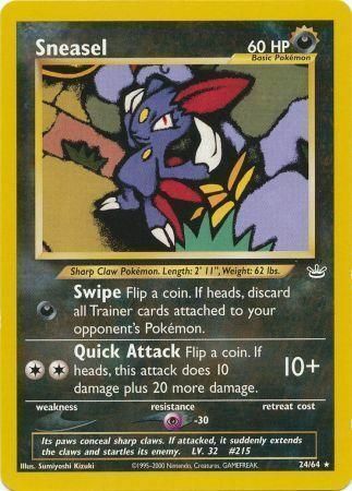 Sneasel Card Front