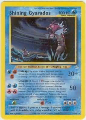 Shining Gyarados Card Front