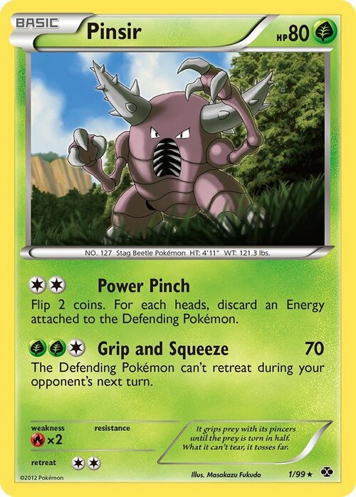 Pinsir Card Front