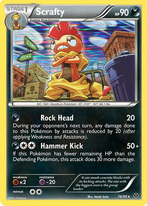 Scrafty Card Front