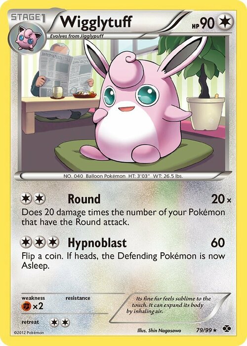 Wigglytuff Card Front