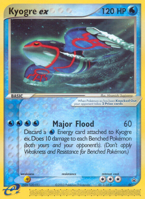 Pokemon Kyogre EX 1 shops