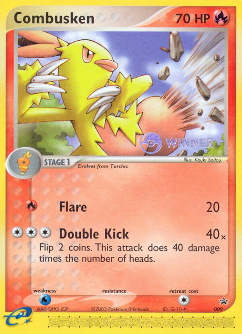 Combusken Card Front