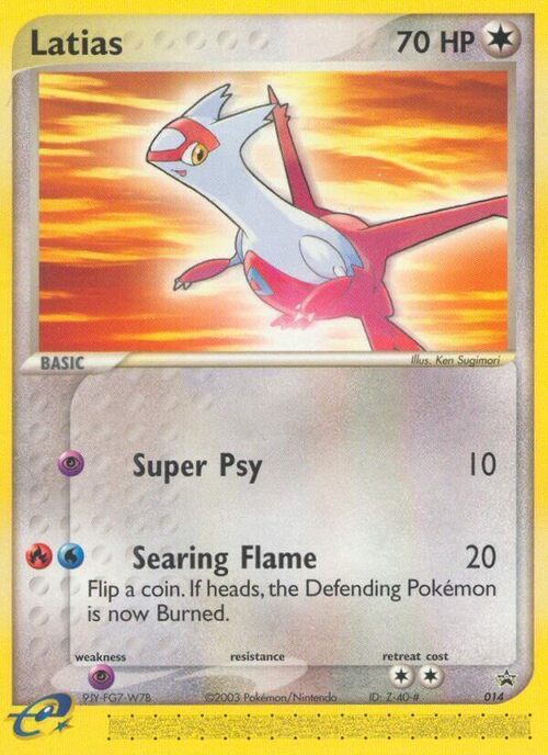 Latias Card Front