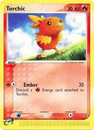 Torchic Card Front