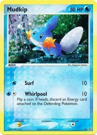 Mudkip Card Front