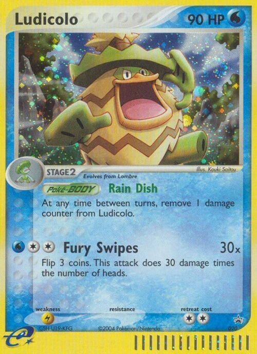 Ludicolo Card Front