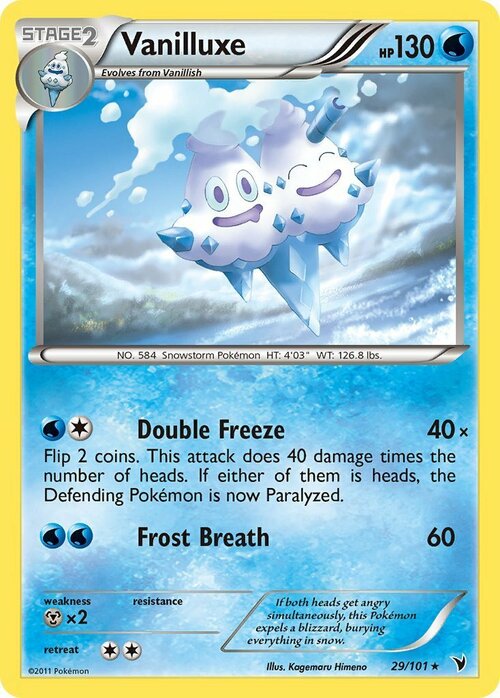 Vanilluxe Card Front