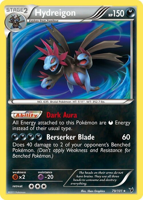 Hydreigon Card Front