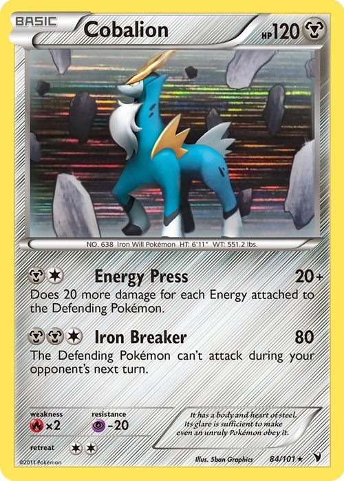 Cobalion Card Front