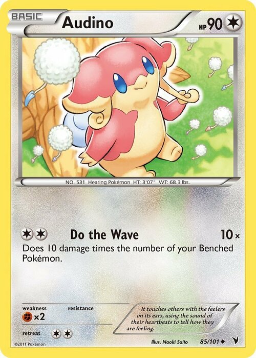 Audino Card Front