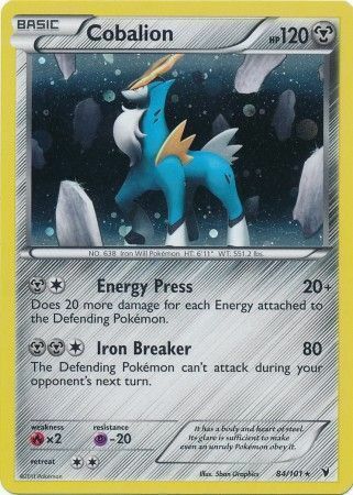 Cobalion Card Front