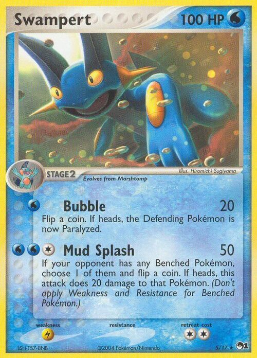 Swampert Card Front