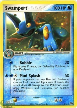 Swampert Card Front