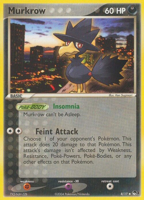 Murkrow Card Front