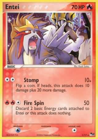 Entei Card Front