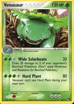 Venusaur Card Front