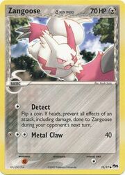 Zangoose δ