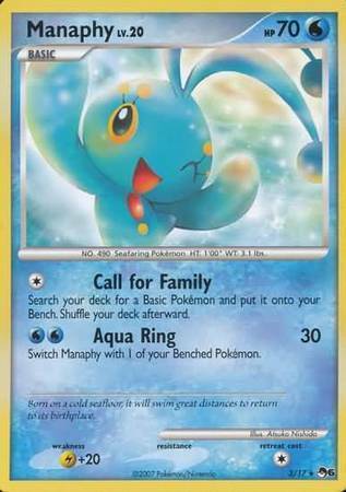 Manaphy Card Front