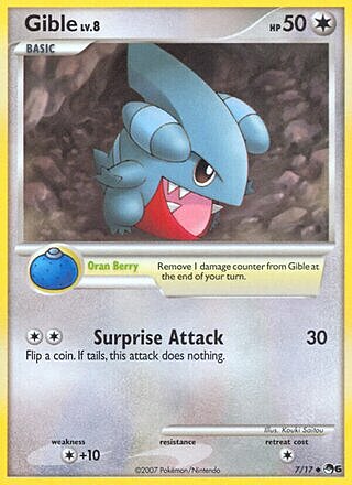 Gible Card Front