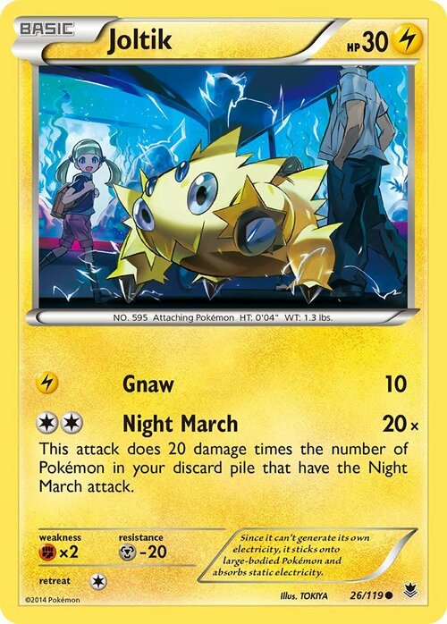 Joltik Card Front