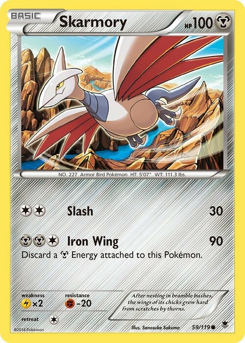 Skarmory Card Front