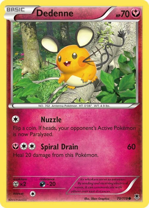 Dedenne Card Front