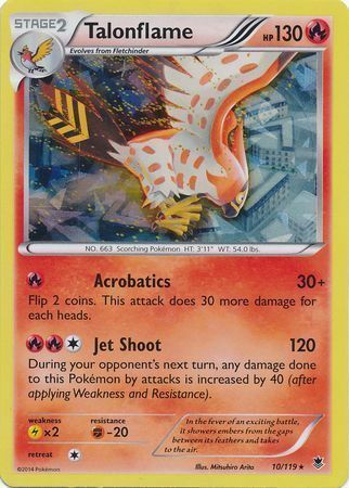 Talonflame Card Front