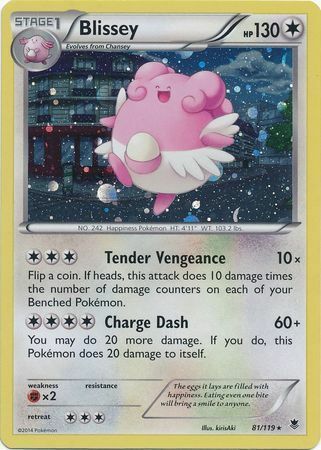 Blissey Card Front