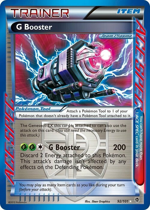 G Booster Card Front