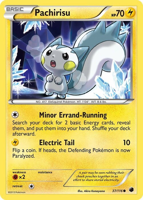 Pachirisu Card Front