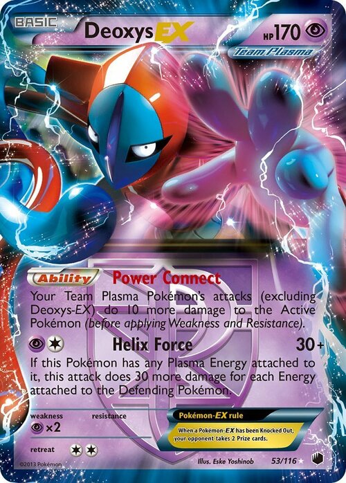 Deoxys EX Card Front