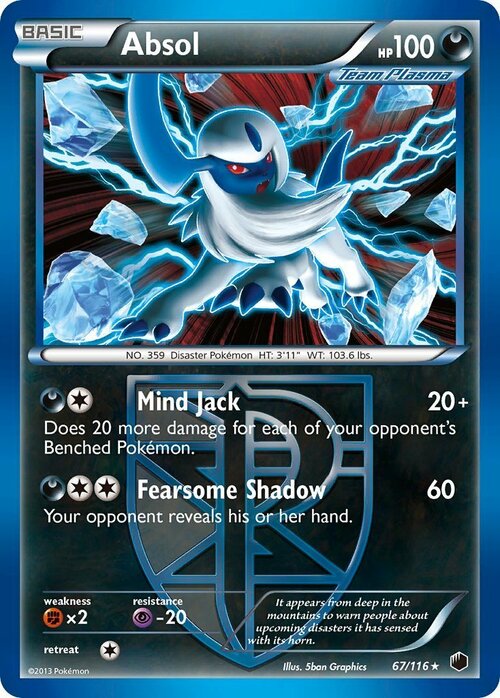 Absol Card Front