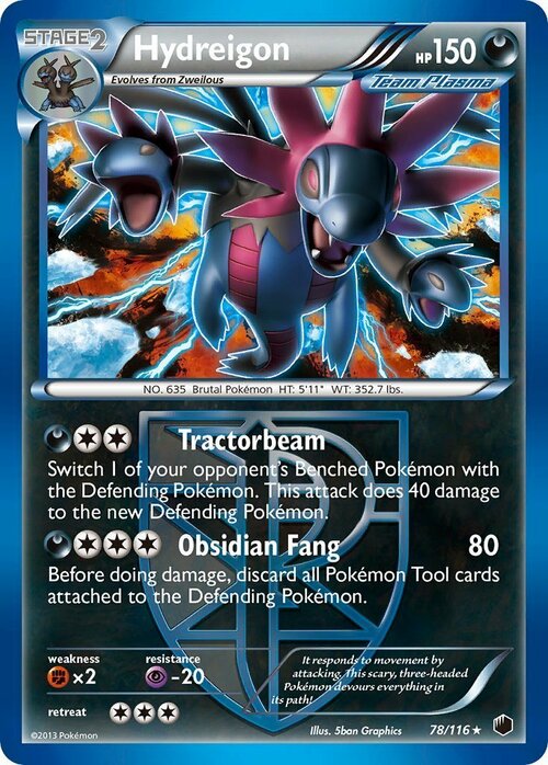 Hydreigon Card Front