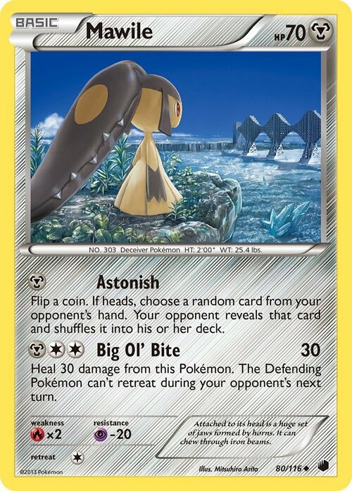 Mawile Card Front